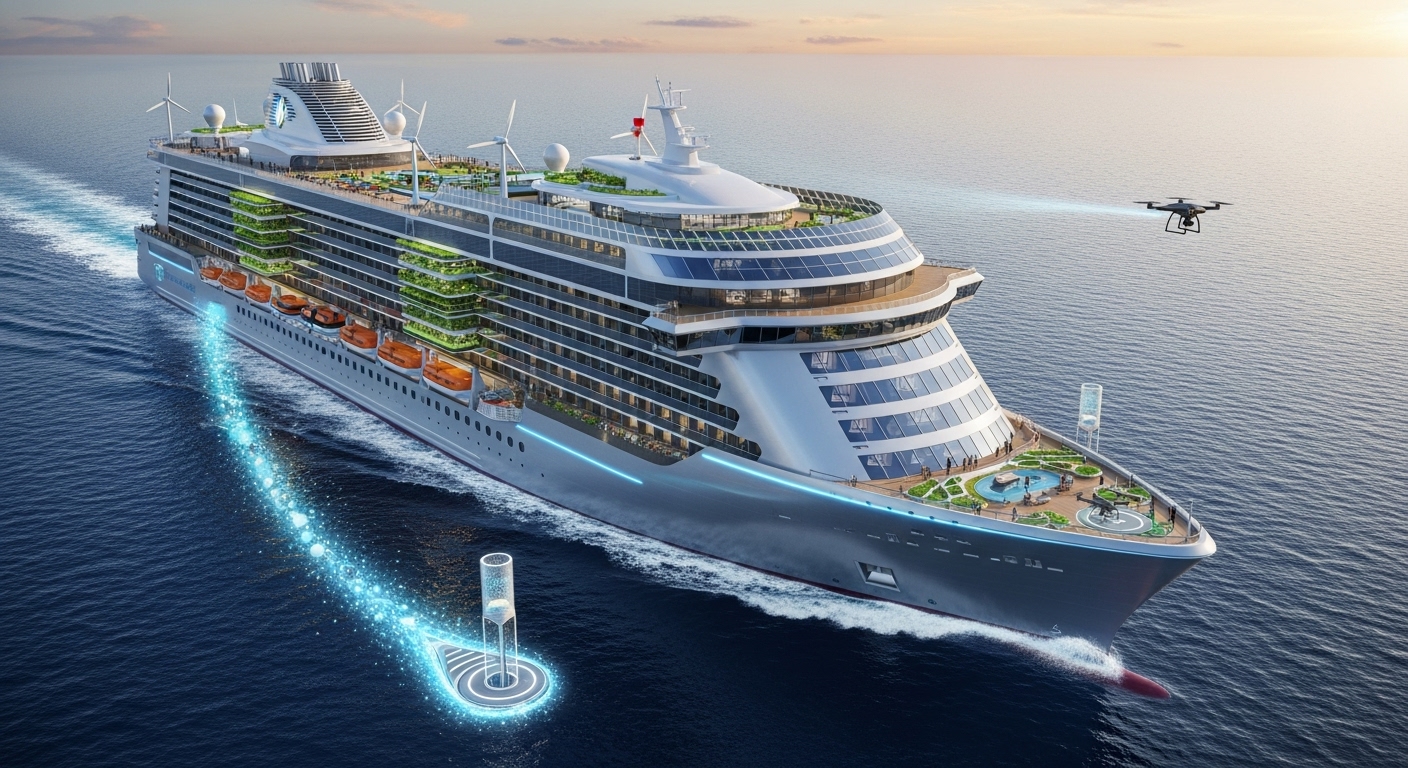 Desain Futuristik Kapal Pesiar: Antara Teknologi dan Keberlanjutan
